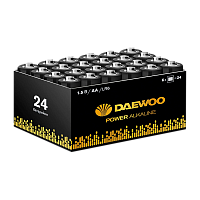 Батарейка Daewoo Power LR6 AA БОКС24 Alkaline 1.5V (24/576) 