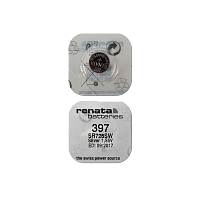 Батарейка Renata 397 (SR726SW) BL10 Silver Oxide 1.55V (10/100)