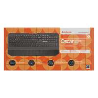 Клавиатура проводная Defender SM-600 Pro Oscar классическая USB 1.5м черный (1/20)