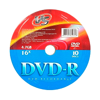 Диск DVD-R VS 4.7GB 16x Shrink 10 (10/200)