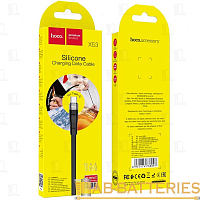 Кабель HOCO X53 USB (m)-Type-C (m) 1м 2.4A силикон черный (1/31/310)