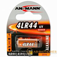 Батарейка ANSMANN 4LR44 BL1 (1/10/300)