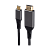 Кабель GoPower Type-C (m)-HDMI (m) 2.0м ПВХ 4K 60Hz черный Premium Zip-Lock c подвесом (1/100)
