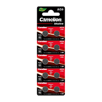 Батарейка Camelion G9/LR936/LR45/394A/194 BL10 Alkaline 1.5V (10/100/3600)