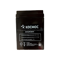Аккумулятор свинцово-кислотный Космос 4V 6Ah (1/20) 