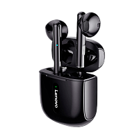 Наушники вставные Lenovo XT83 bluetooth 5.0 с микр. черный 