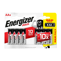 Батарейка Energizer MAX LR6 AA BL8 Alkaline 1.5V (8/96) 