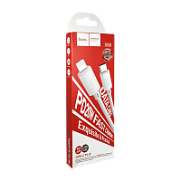 Кабель HOCO X88 Lightning (m)-Type-C (m) 1м 20W ПВХ белый (1/420)
