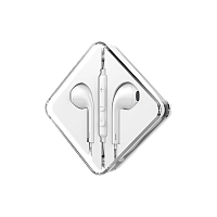 Наушники вставные HOCO M55 с микр. белый (1/31/310)