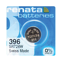 #Батарейка Renata 396 (SR726W) Silver Oxide 1.55V (1/10/100)