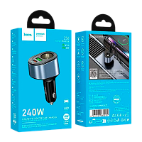 Автомобильное З/У HOCO Z56 3.0A 1 прикуриватель черный (1/10/100)