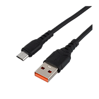 Кабель GoPower GP06M USB (m)-microUSB (m) 1м 2.4A ПВХ черный (1/200/800)