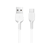 Кабель HOCO X20 USB (m)-Type-C (m) 2м 2.0A ПВХ белый (1/30/300)