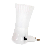 Ночник Camelion NL-247 "Волан" 220V в розетку белый (1/24/96)