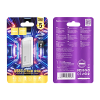 Флеш-накопитель HOCO Wise UD11 16GB USB3.0 пластик белый (1/25/200) 