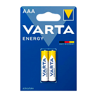 Батарейка Varta ENERGY LR03 AAA BL2 Alkaline 1.5V (4103) (2/20/100)