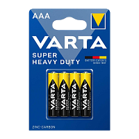 Батарейка Varta SUPERLIFE R03 AAA BL4 Heavy Duty 1.5V (2003) (4/48/240)