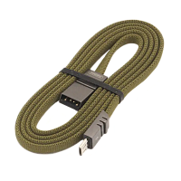 Кабель Remax RC-081M Weave USB (m)-microUSB (m) 1м 2.1A зеленый