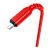 Кабель HOCO X59 USB (m)-microUSB (m) 1.0м 2.4A нейлон красный (1/30/300)
