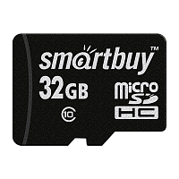 Карта памяти microSD Smartbuy 32GB Class10 10 МБ/сек без адаптера