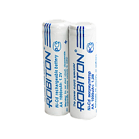 Аккумулятор ROBITON 1000NCAA SR2 с плоским контактом, в упак 50 шт 2/50/600