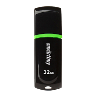 Флеш-накопитель Smartbuy Paean 32GB USB2.0 пластик черный