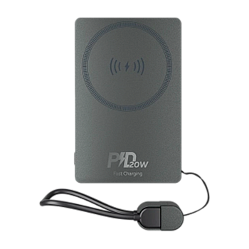Внешний аккумулятор MORE CHOICE РВ39-05 5000mAh 3.0A 1USB/Lightning PD20W серый