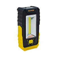 Фонарь автомобильный Космос 6006 5W 3COBLED от батареек 3хААA желтый (1/24/96)