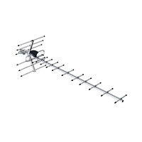 ТВ-Антенна наружная Locus Меридиан 12AFT активная без питания с усилителем DVB-T/T2 (1/10)