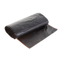 Мешки для мусора Nova Roll Василек 30л 10мкм ПНД 30шт. черный (1/80)