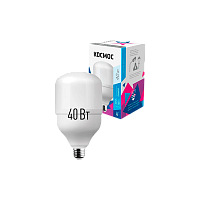 Лампа светодиодная Космос HW E27 40W 4500К 220V цилиндр матовая (1/20)
