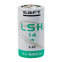 Батарейка Saft LSH14 (А343/LR14/C) bulk Li-SOCl2 3.6V 5800mAh высокоток.
