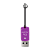 Картридер Smartbuy 706 USB2.0 microSD фиолетовый (1/20)