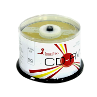 Диск CD-RW SmartTrack CB-50 700MB 4-12x 50шт. cake box (50/250) 