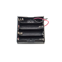 Батареечный отсек ET AA 4S1P-W с проводами