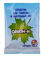 Средство ДЕВОН для биотуалетов, выгребных ям и септиков 60г (1/100)