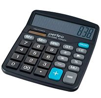 Калькулятор бухгалтерский Perfeo 12-разрядный черный