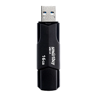 Флеш-накопитель Smartbuy Clue 16GB USB3.1 пластик черный