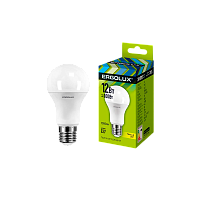 Лампа светодиодная Ergolux A60 E27 12W 3000К 180-240V груша ЛОН (1/10/100)