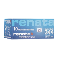 Батарейка Renata 344 Silver Oxide 1.55V (1/10/100) 