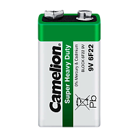 Батарейка Camelion Super Крона 6F22 Shrink 1 Heavy Duty 9V (1/12/480)