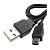 Кабель Гарнизон USB (m)-miniUSB (m) 1.0м силикон черный