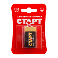 Батарейка Старт Крона 6LR61 BL1 Alkaline 9V (1/10/200) 