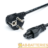 Кабель питания Atcom AT15270 евровилка-IEC 320 C5 1.8м ПВХ черный (1/10/100)