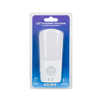 Ночник Старт Comet NL 2LED 220V датчик движения белый (1/20)