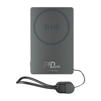 Внешний аккумулятор MORE CHOICE РВ39-05 5000mAh 3.0A 1USB/Lightning PD20W серый