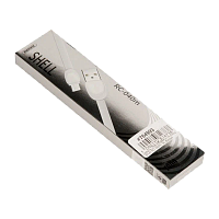 Кабель Remax RC-040M Shell USB (m)-microUSB (m) 1м 2.1A белый (1/35)
