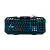 Клавиатура проводная Defender GK-100DL Doom Keeper игровая USB 1.5м черный (1/20)