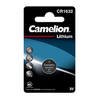 Батарейка Camelion CR1632 BL1 Lithium 3V (1/10/1800)