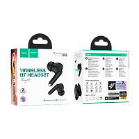 Наушники внутриканальные HOCO EQ2 bluetooth 5.3 с микр. черный (1/14/140)